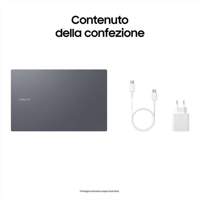 NOTEBOOK SAMSUNG GALAXY BOOK4 INTEL I5-1335U, 16GB RAM, 1TB SSD, 15.6 FULL HD, WINDOWS 11 HOME PN:NP750XGJ-KG4IT