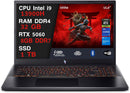 NOTEBOOK ACER NITRO V15,INTEL I9-13900H, 32GB DDR5 RAM, 1TB SSD, 15.6 IPS FHD 180HZ, GEFORCE RTX 5060 8GB GDDR7, WIN11 HOME, TASTIERA RETROILLUMINATA. PN:NH.QZAET.003