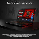 NOTEBOOK ACER NITRO V15,INTEL I9-13900H, 32GB DDR5 RAM, 1TB SSD, 15.6 IPS FHD 180HZ, GEFORCE RTX 5060 8GB GDDR7, WIN11 HOME, TASTIERA RETROILLUMINATA. PN:NH.QZAET.003