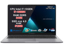 Notebook ASUS ExpertBook P1 P1503CVA-S71291X, Intel Core i7-13620H, 24GB DDR5, SSD 512GB NVMe PCIe 4.0, Wi-Fi 6, LAN RJ-45, Display 15,6" FHD IPS, Fingerprint, Windows 11 Pro, Misty Grey