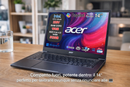 NOTEBOOK ACER ASPIRE 14 AI ULTRA 5 226V 16GB DDR5 RAM 512GB SSD 14.0 OLED WUXGA W11 HOME PC COPILOT+ PN:NX.JFVET.001