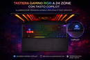 NOTEBOOK MSI VECTOR 16 HX AI A2XW, ULTRA 9 275HX, RAM 32GB DDR5, SSD 1TB SSD, NVIDIA GEFORCE  RTX 5070TI 12GB GDDR7, DISPLAY 16.0 QHD+ 240HZ IPS, TASTIERA RGB, WIFI 7, WINDOWS 11 HOME, PN:A2XWHG-427IT