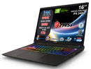 NOTEBOOK MSI VECTOR 16 HX AI A2XW, ULTRA 9 275HX, RAM 32GB DDR5, SSD 1TB SSD, NVIDIA GEFORCE  RTX 5070TI 12GB GDDR7, DISPLAY 16.0 QHD+ 240HZ IPS, TASTIERA RGB, WIFI 7, WINDOWS 11 HOME, PN:A2XWHG-427IT