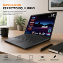 NOTEBOOK ASUS EXPERTBOOK B3 ULTRA 5 225H 16GB RAM 512GB SSD 14.0 WUXGA WIN 11 PRO TASTIERA RETROILLUMINATA  PN:B3405CCA-LY0169X