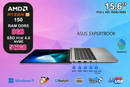 NOTEBOOK ASUS EXPERTBOOK P1 RYZEN 5 150 8GB RAM DDR5 512GB SSD 15.6 FULL HD FINGERPRINT WINDOWS 11 HOME 2 ANNI GARANZIA PN:PM1503CDA-S70230W