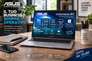 ASUS ExpertBook P1 Notebook Intel Core 3 100U 8GB RAM 512GB SSD 15.6" Full HD Windows 11 Pro Silver con Lettore Impronte