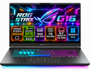 NOTEBOOK ASUS ROG STRIX G16 RYZEN 9 9955HX 16GB RAM DDR5 1TB SSD GEFORCE 5070 8GB GDDR7 DISPLAY 16.0 WQXGA IPS 165HZ WINDOWS 11 HOME PN:G614FP-RV074W