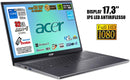 acer Notebook Aspire 5, CPU Intel Core i7-1355u 10 Core, RAM 32Gb, SSD 1Tb, GeForce RTX 2050 4Gb Ddr6, Monitor Display 17.3" Full HD IPS, USB 3.2, Wi-Fi6, Thunderbolt, FingerPrint, Win 11, Tastiera Retroilluminata.