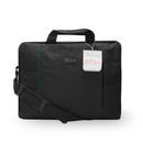 BORSA PER NOTEBOOK 15.6 IN NYLON BLACK/GREEN TECHMADE TM-PCBAG-BKG