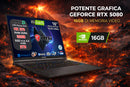 NOTEBOOK MSI STEALTH A16 AI+, CPU RYZEN AI 9 HX 370, 32GB RAM, 2TB SSD, RTX 5080 16GB GDDR7, 16.0 OLED QHD+ 240HZ, WIFI 7, TASTIERA RGB, WINDOWS 11 HOME PN:A3XWIG-056IT