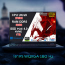 NOTEBOOK ACER PREDATOR HELIOS NEO 16, ULTRA 9 275HX, RAM 32GB DDR5, SSD 1TB SSD, NVIDIA GEFORCE  RTX 5060 8GB GDDR7, DISPLAY 16.0 WQXGA 180HZ,TASTIERA RGB, WIFI 6E, WIN11, PN:NH.QVQET.004