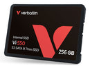 SSD INTERNO SATA3 2.5 256GB VERBATIM VI550 S3