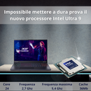 NOTEBOOK ACER PREDATOR HELIOS NEO 16, ULTRA 9 275HX, RAM 32GB DDR5, SSD 1TB SSD, NVIDIA GEFORCE  RTX 5070TI 12GB GDDR7, DISPLAY 16.0 WQXGA 240HZ,TASTIERA RGB, WIFI 6E, WIN11, PN:NH.QX2ET.003