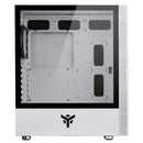 CASE ITEK VERTIBRA S210W BIANCO Gaming Middle Tower, 12cm ARGB fan, 2xUSB3, Side Panel Temp Glass