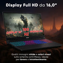 NOTEBOOK ACER NITRO V16S RYZEN AI 7 350 64GB RAM 1TB SSD RTX 5070 16.0 W11 HOME