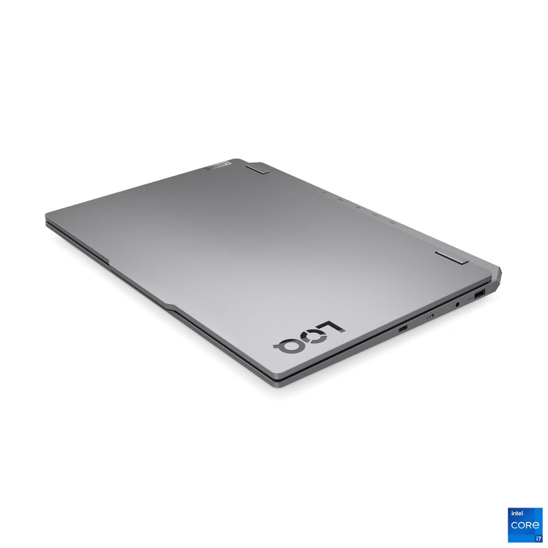 NOTEBOOK LENOVO LOQ I7-14700HX, 16GB RAM, 1TB SSD, 15.6 IPS 144HZ FULL HD, RTX 5050 8GB, LUNA GRAY, TASTIERA RGB, W11  PN:83JE00TSIX
