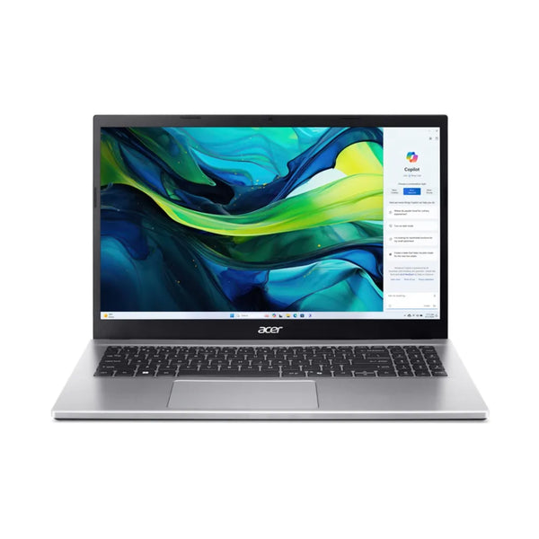 NOTEBOOK ACER ASPIRE GO 15, CPU I5-13420H, 8GB RAM DDR5, 512GB SSD, DISPLAY 15.6 FHD, SILVER, W11 HOME PN:NX.J4GET.001