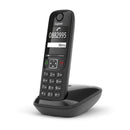 TEL.CORDLESS AS690 VIVAVOCE BLACK GIGASET