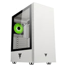 CASE ITEK VERTIBRA S210W BIANCO Gaming Middle Tower, 12cm ARGB fan, 2xUSB3, Side Panel Temp Glass