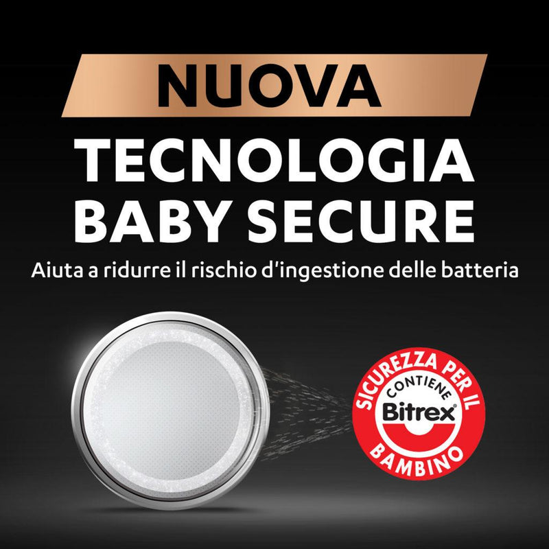 BATTERIA CR2032 A LITIO 3V DURACELL CONF.2PZ