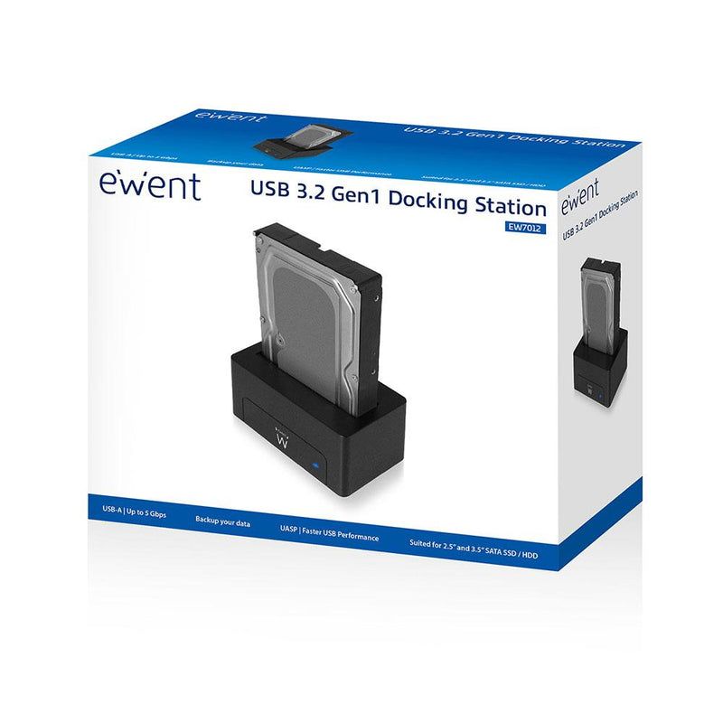 DOCKING STATION USB 3.0 SATA PER 1HDD 3.5/2.5 EWENT EW7012