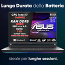 ASUS ROG STRIX G16 PC GAMING, NOTEBOOK GAMING I7-14650HX, RAM 32GB DDR5, SSD 1TB, NVIDIA GEFORCE RTX 5060 (8GB GDDR7), DISPLAY 16.0 FHD, LAPTOP GAMING CON THUNDERBOLT 5, BT 5.4, TASTIERA RGB, WIFI 7