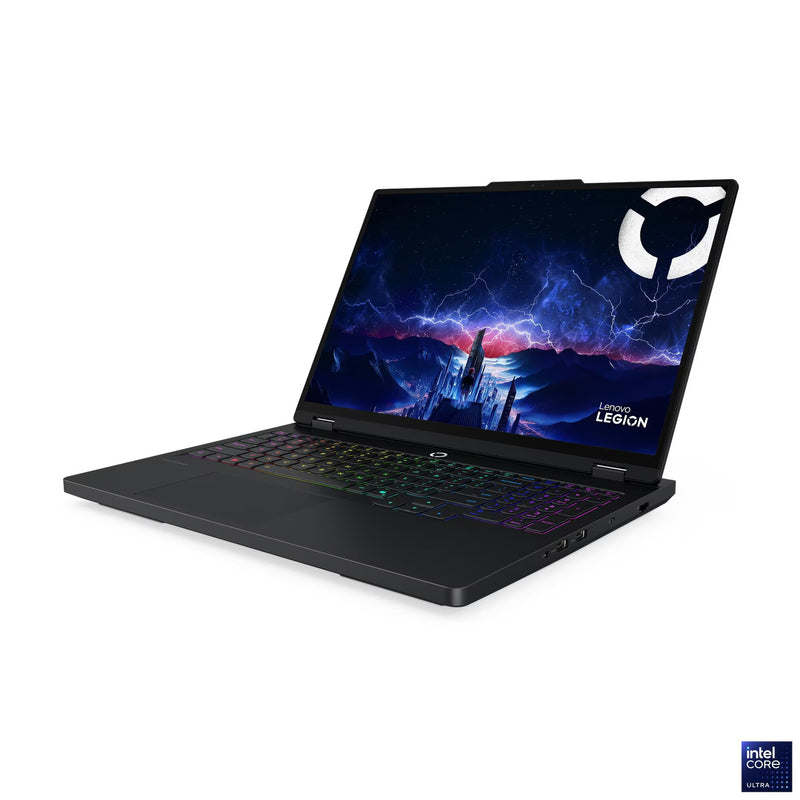 NOTEBOOK LENOVO LEGION PRO 5 ULTRA 7 255HX, 32GB RAM, 1TB SSD, 16.0 WQXGA OLED 165HZ, RTX 5060 8GB, ECLIPSE BLACK, WIFI 7, TASTIERA RGB, W11  PN:83F3006RIX