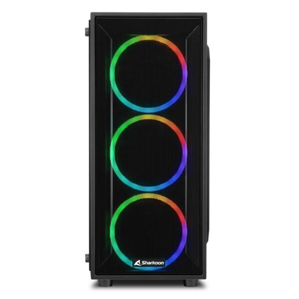 CASE TG4M-RGB NERO SHARKOON (4VENTOLE ARGB)