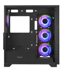 CASE PC GAMING NOUA ATX IRON V111 LED CON 4 VENTOLE PREINSTALLATE