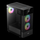 CASE PC GAMING GAMDIAS AURA GC5 DIGITAL DISPLAY TG MESH 3X120 ARGB FAN