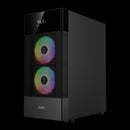 CASE PC GAMING GAMDIAS AURA GC5 DIGITAL DISPLAY TG MESH 3X120 ARGB FAN