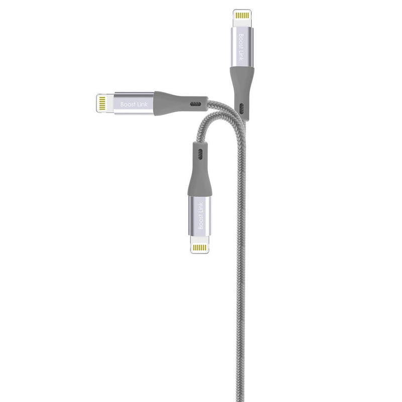 CAVO 1MT NYLON DATA/CARICA APPLE MOD.LK30AL SILICON POWER