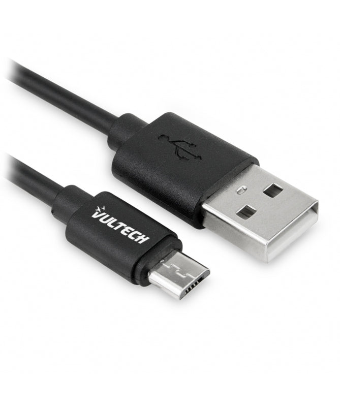 CAVO 1MT NERO TPE MICROUSB DATI/CARICA SM-T31BK VULTECH