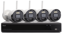 KIT VIDEOSORVEGLIANZA NVR 8CANALI + 4 CAM 1080 WIFI ISIWI ISW-K1N8BF2MP-4