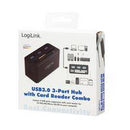 HUB USB+CARD READER LOGILINK CR0042