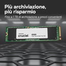 SSD INTERNO SATA M.2 480GB NVME CRUCIAL PN:CT480E100SSD8