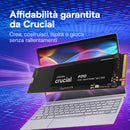 SSD INTERNO M.2 2TB P310 CRUCIAL NVME 4X4 R/W PN:CT1000P310SSD8
