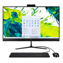PC ACER ALLINONE INTEL CORE 5 120U RAM 16GB SSD 512GB 27.0 FULLHD W11 HOME BLACK PN:DQ.BRSET.005