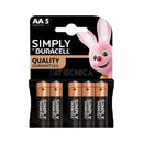 BATTERIA STILO ALCALINA DURACELL BASIC MN1500 6PZ