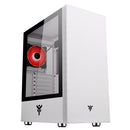 CASE ITEK VERTIBRA S210W BIANCO Gaming Middle Tower, 12cm ARGB fan, 2xUSB3, Side Panel Temp Glass