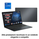 Notebook ASUS ExpertBook B1 Business, Intel i7-13620H, 32GB DDR5, SSD 1TB NVMe PCIe 4.0, 15,6" FHD IPS 300nits Anti-Glare, Tastiera Retroilluminata, Fingerprint, Wi-Fi 6, LAN, Win 11 Pro, Garanzia 2 anni P&R