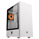 CASE ITEK VERTIBRA S210W BIANCO Gaming Middle Tower, 12cm ARGB fan, 2xUSB3, Side Panel Temp Glass