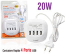 CARICATORE USB A 4 PORTE PN:T-4A04  LINQ