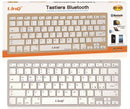 TASTIERA BLUETOOTH SILVER PN:BK-801 LINQ