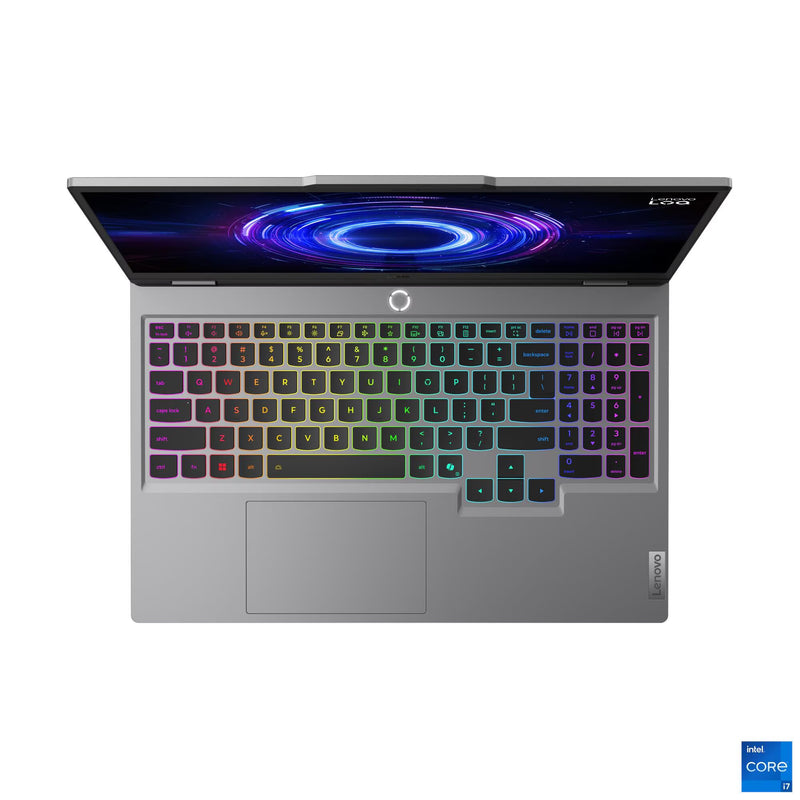 NOTEBOOK LENOVO LOQ I7-14700HX, 16GB RAM, 1TB SSD, 15.6 IPS 144HZ FULL HD, RTX 5050 8GB, LUNA GRAY, TASTIERA RGB, W11  PN:83JE00TSIX