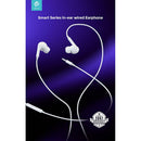 AURICOLARI CON MICROFONO DEVIA DEEP35M697 BIANCO