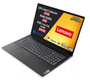 Lenovo Pc Notebook, Cpu Intel N100, Ram 8GB, SSD 256GB, Monitor 15.6" FullHD, Ingresso Lan, Hdmi, Usb-TypeC, Win 11, Pronto all'uso,2 Anni Garanzia Pick & Return.