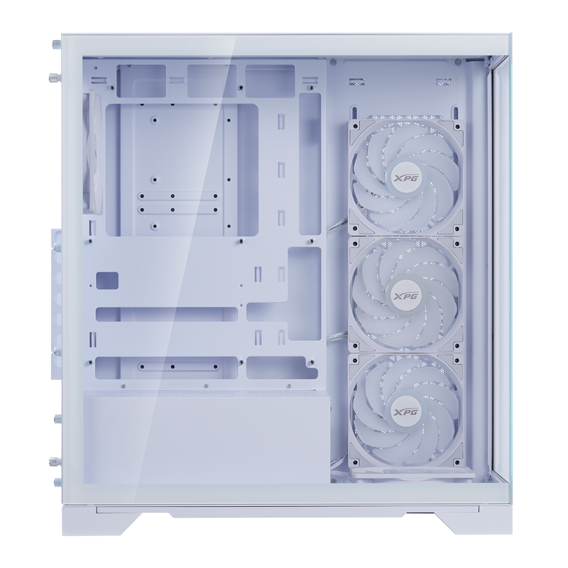 CASE PC GAMING XPG ATX INVADER X BTF CON 5 VENTOLE PREINSTALLATE EDIZIONE BIANCA