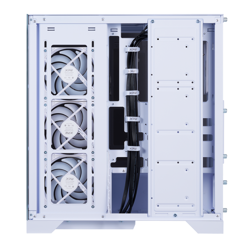 CASE PC GAMING XPG ATX INVADER X BTF CON 5 VENTOLE PREINSTALLATE EDIZIONE BIANCA