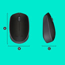 MOUSE WIFI LOGITECH B170 BLACK